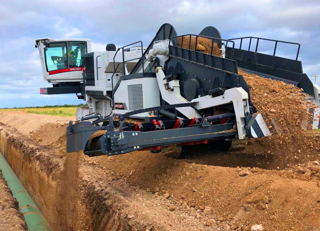 Pipeline Padding Machine